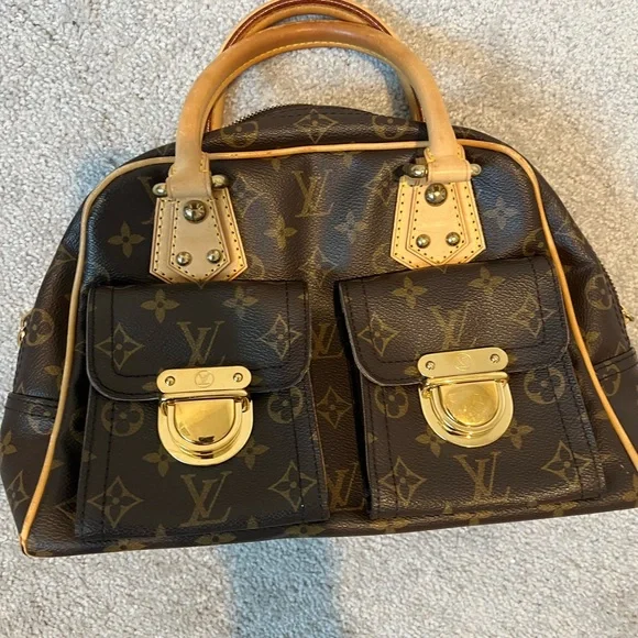 Louis Vuitton Brown Monogram Satchel - Picture 2 of 4